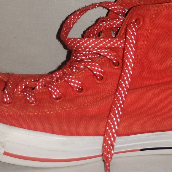 Converse All Star - Hi Top 153794F - shoe Size: 8 - Signal Red/White - - Picture 11 of 15